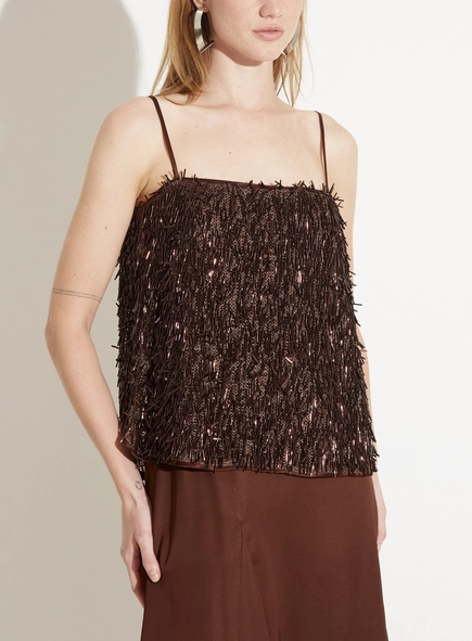Blusa Solta Com Aplicação E Decote Quadrado