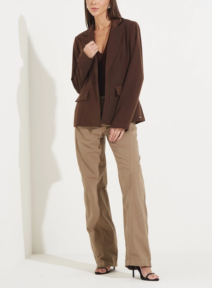 Blazer Feminino Acinturado Alfaiataria