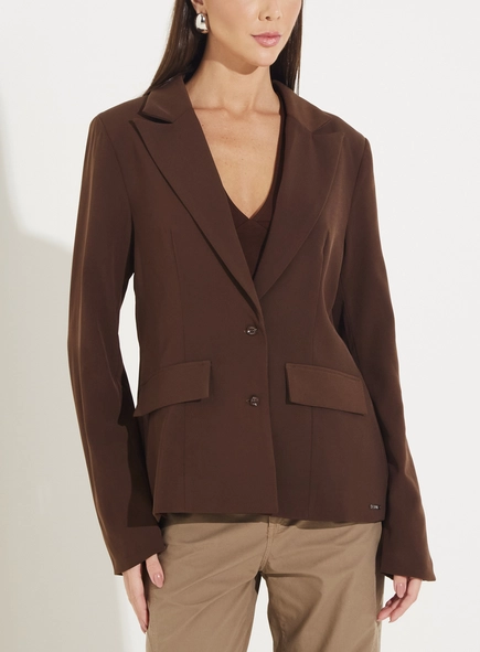 Blazer Feminino Acinturado Alfaiataria