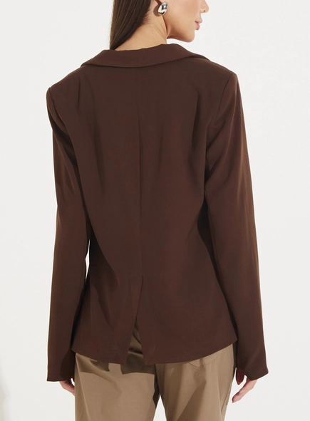 Blazer Feminino Acinturado Alfaiataria