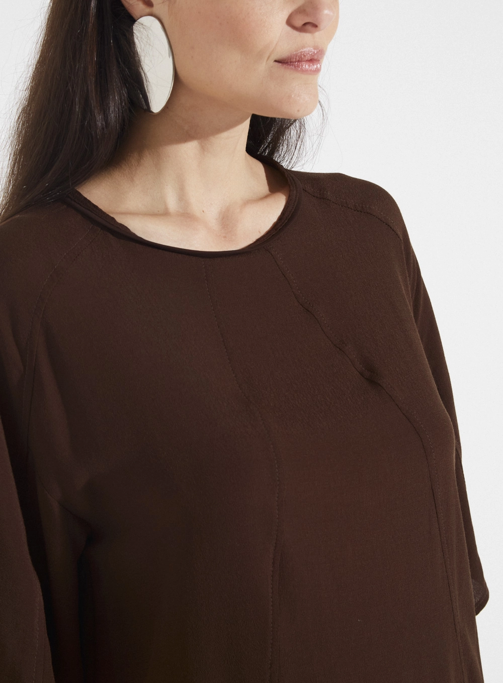 Vestido Forum Marrom Nobuck 4