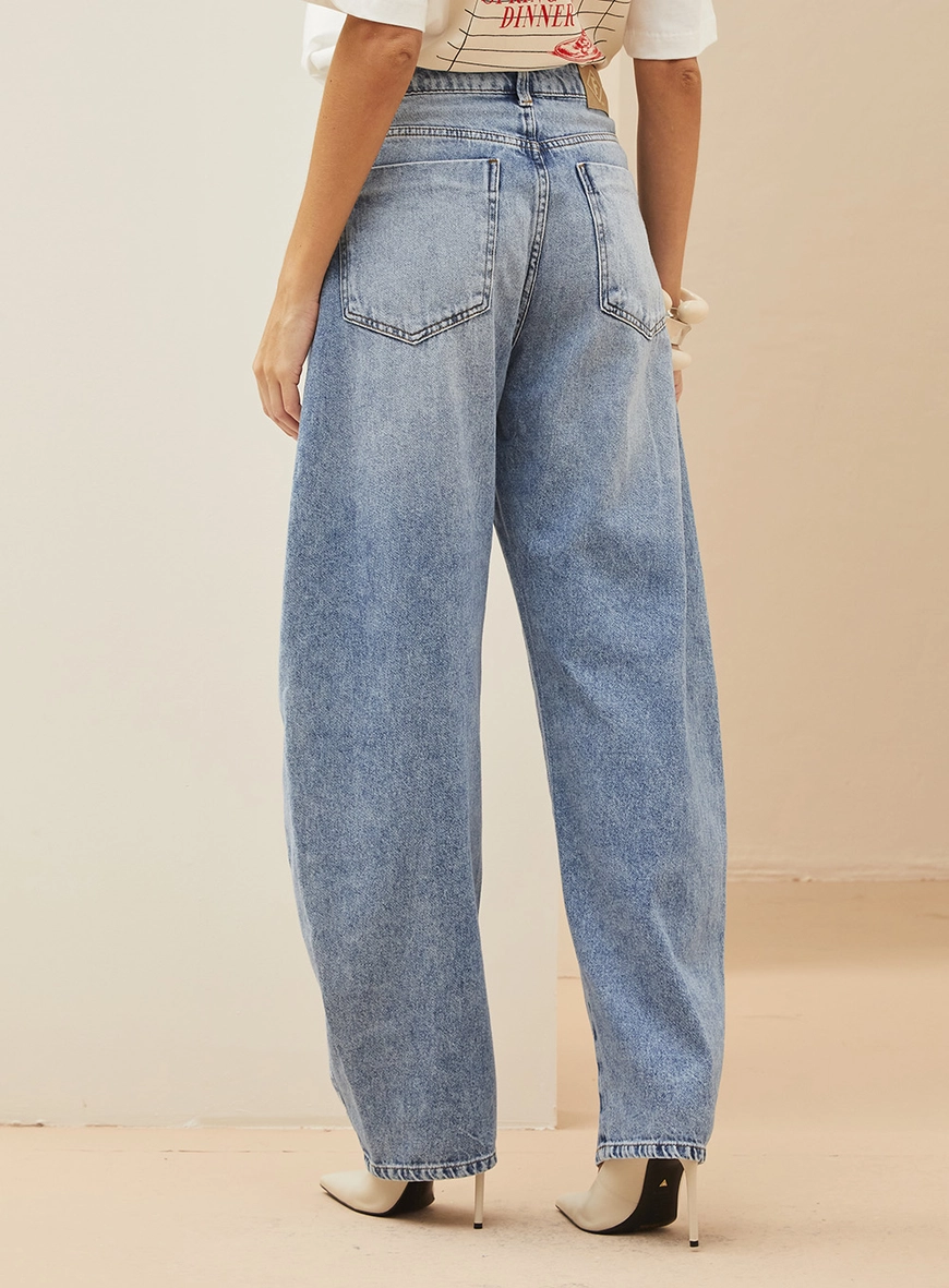 Calça Feminina Jeans - Barril Índigo 3