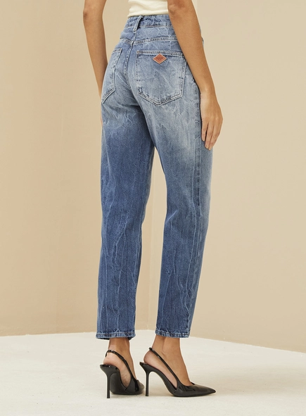 Calça Feminina Jeans Reta - Nadia