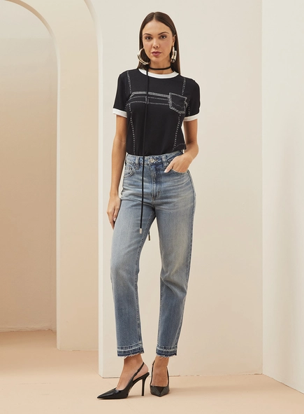 Calça Feminina Jeans -  Nadia