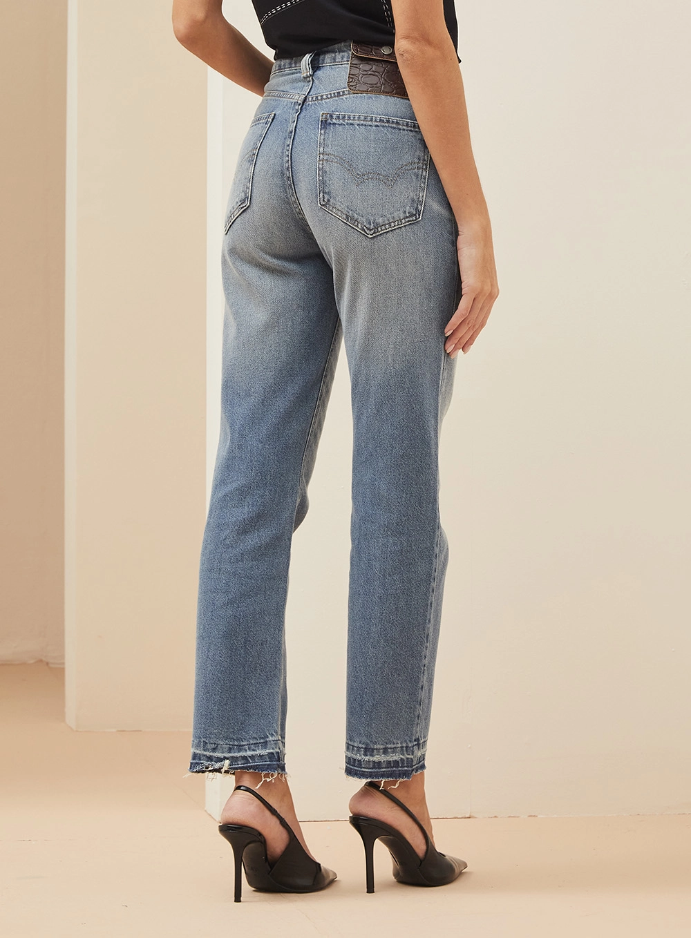 Calça Feminina Jeans -  Nadia Índigo 3