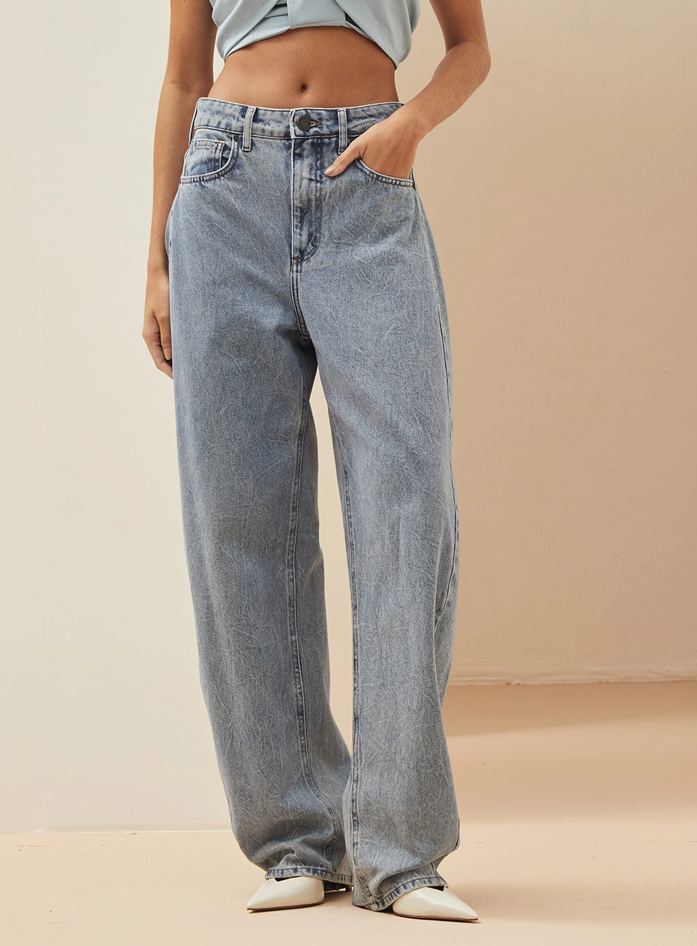 Calça Feminina Jeans - Barril Índigo 2