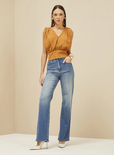 Calça Feminina Jeans Stretch - Bella