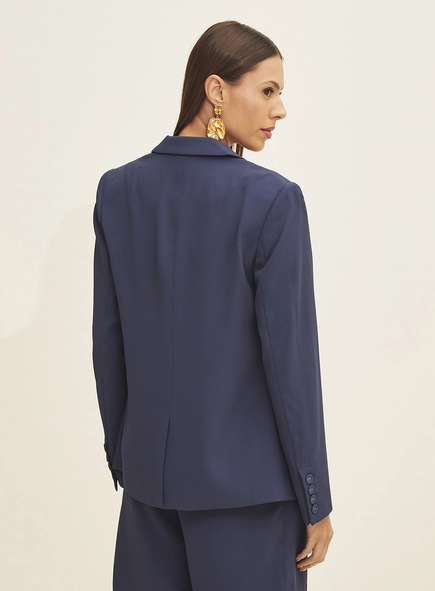 Blazer Feminino Alfaiataria Acinturado