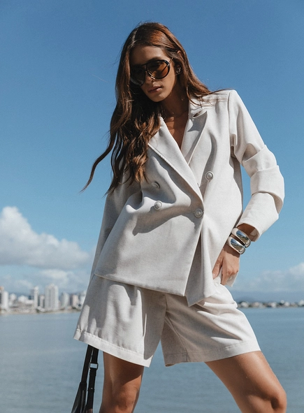 Blazer Alfaiataria Over