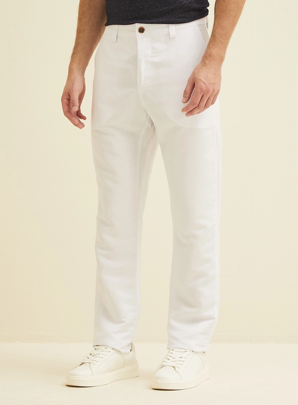 Calça St Barths Em Linho Branco 2