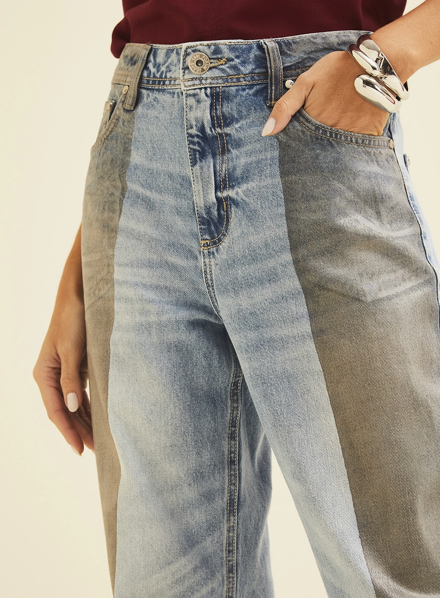 Calça Jeans Feminina Raquel Wide Leg Índigo 3