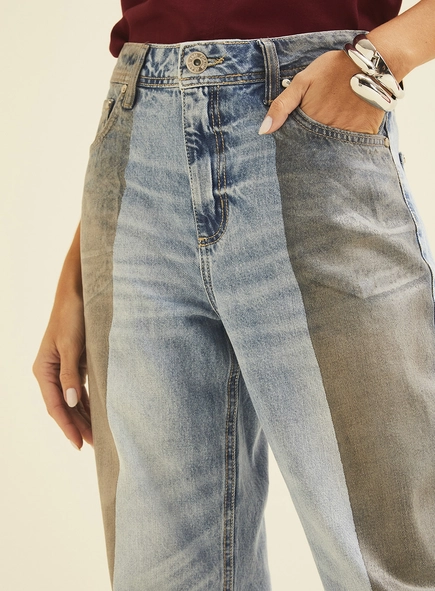 Calça Jeans Feminina Raquel Wide Leg