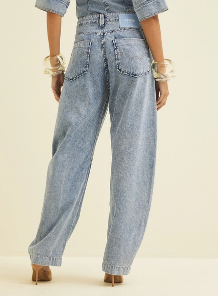Calça Jeans Feminina Barril