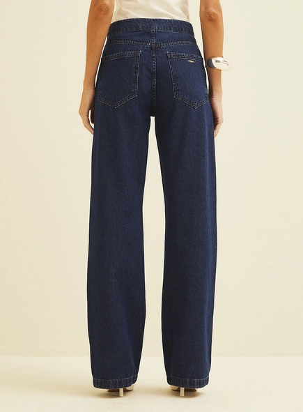 Calça Jeans Feminina Reta
