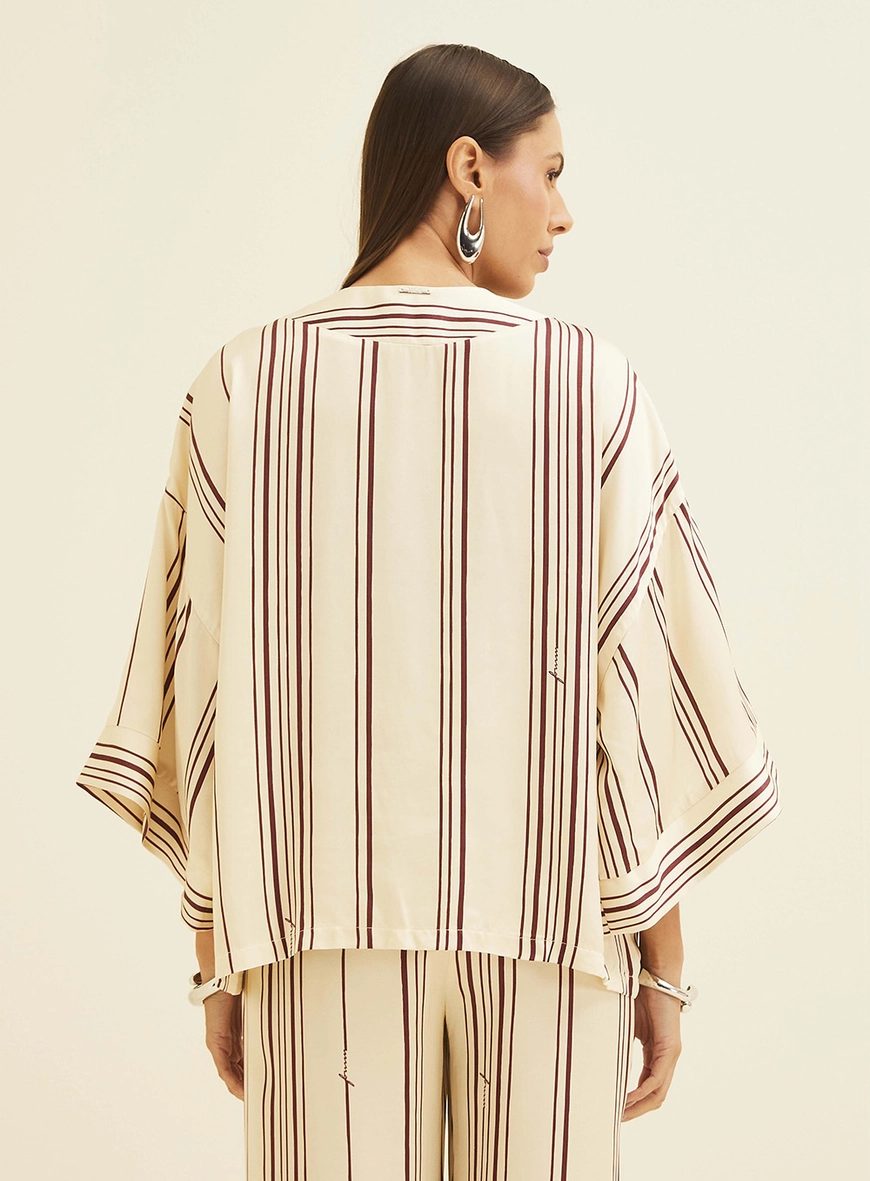 Kimono Amplo Estampado Estampados 4