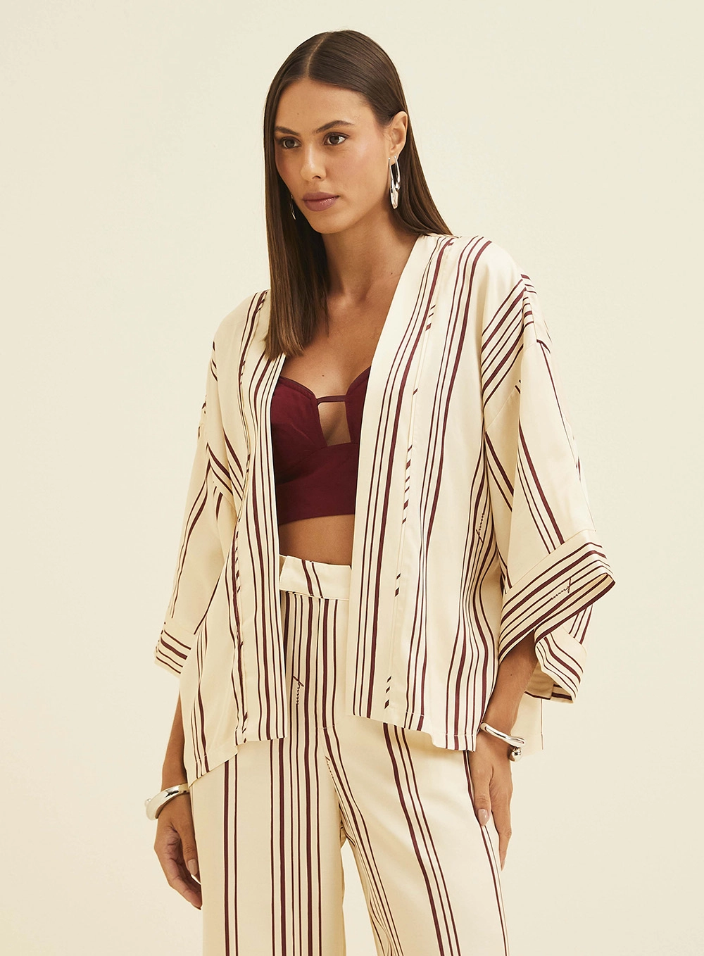 Kimono Amplo Estampado Estampados 5