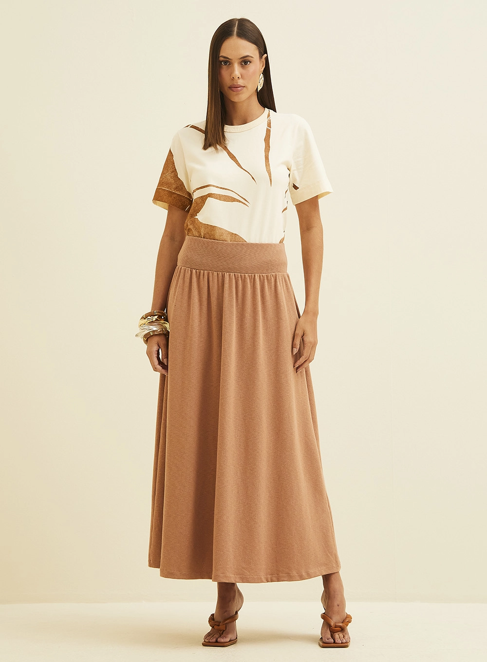 Camiseta Estampada Manga Curta Estampados 1