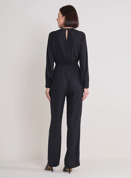 Macacão Alongado Cós Com Elástico