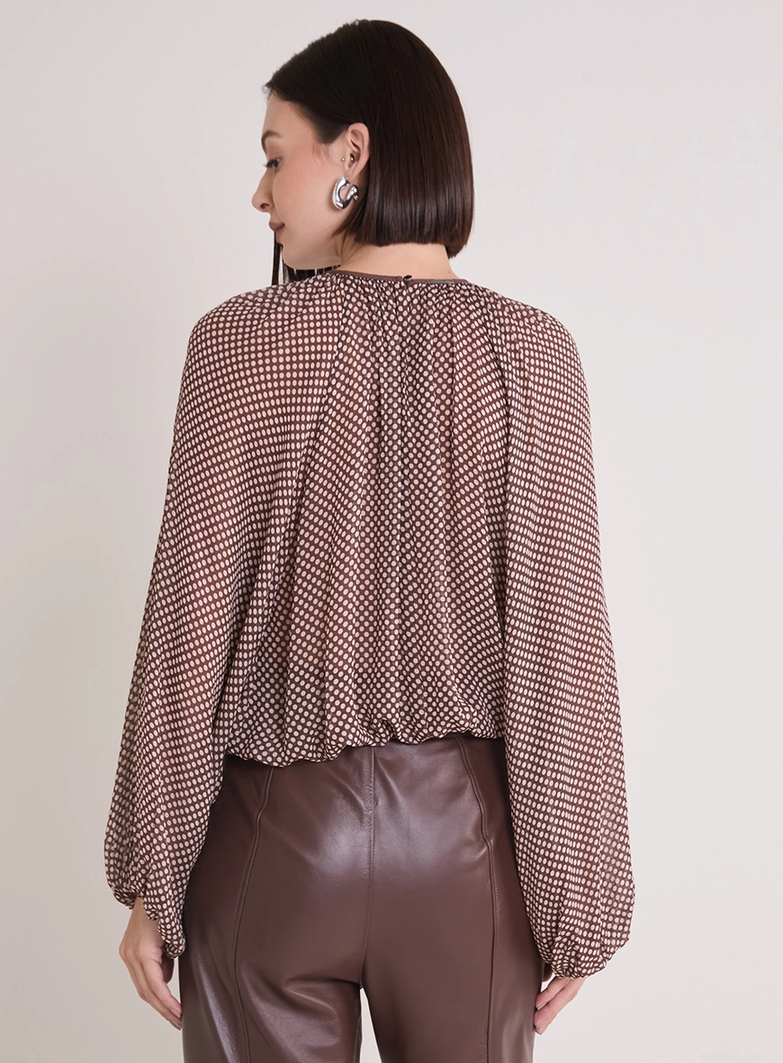 Blusa De Manga Longa Estampada Estampados 3