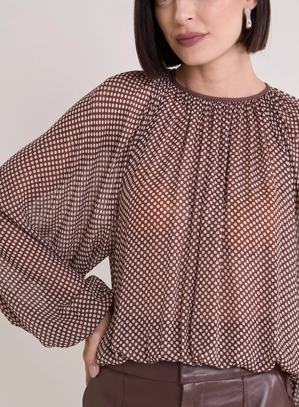 Blusa De Manga Longa Estampada Estampados 2