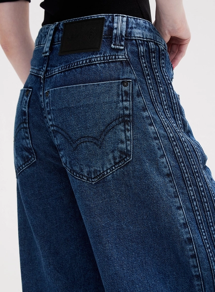 Calça Jeans Feminina Barrel - Forum | Adidas