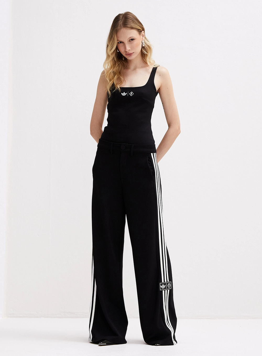 Calça Unissex Reta - Forum | Adidas Preto 1