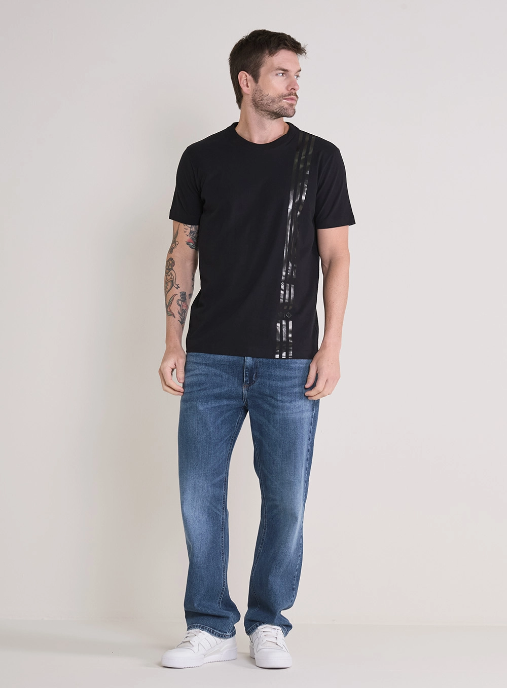 Calça Jeans Reta Unissex - Forum | Adidas Indigo Masc 1