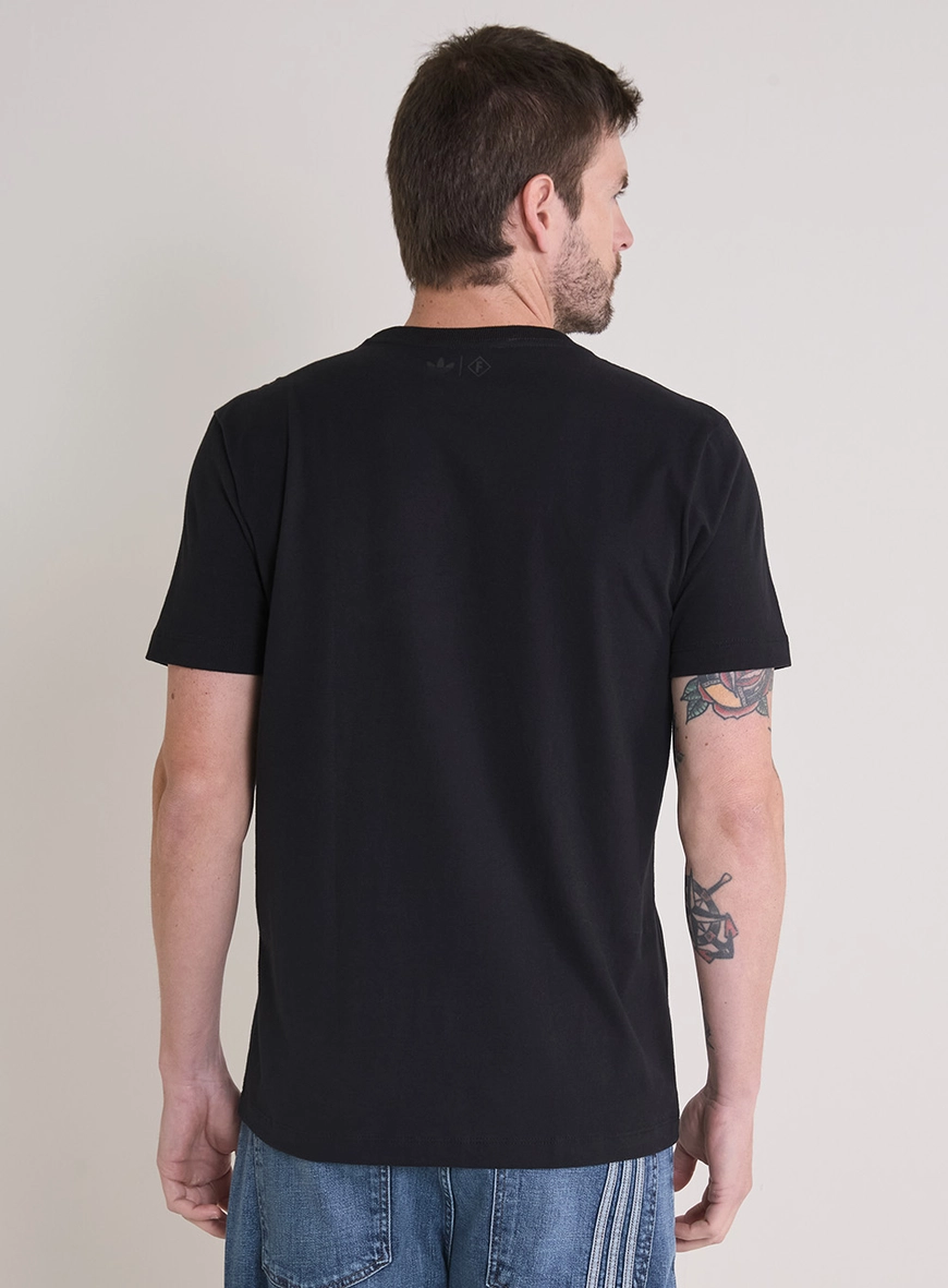 Camiseta Masculina New Slim - Forum | Adidas Preto 4