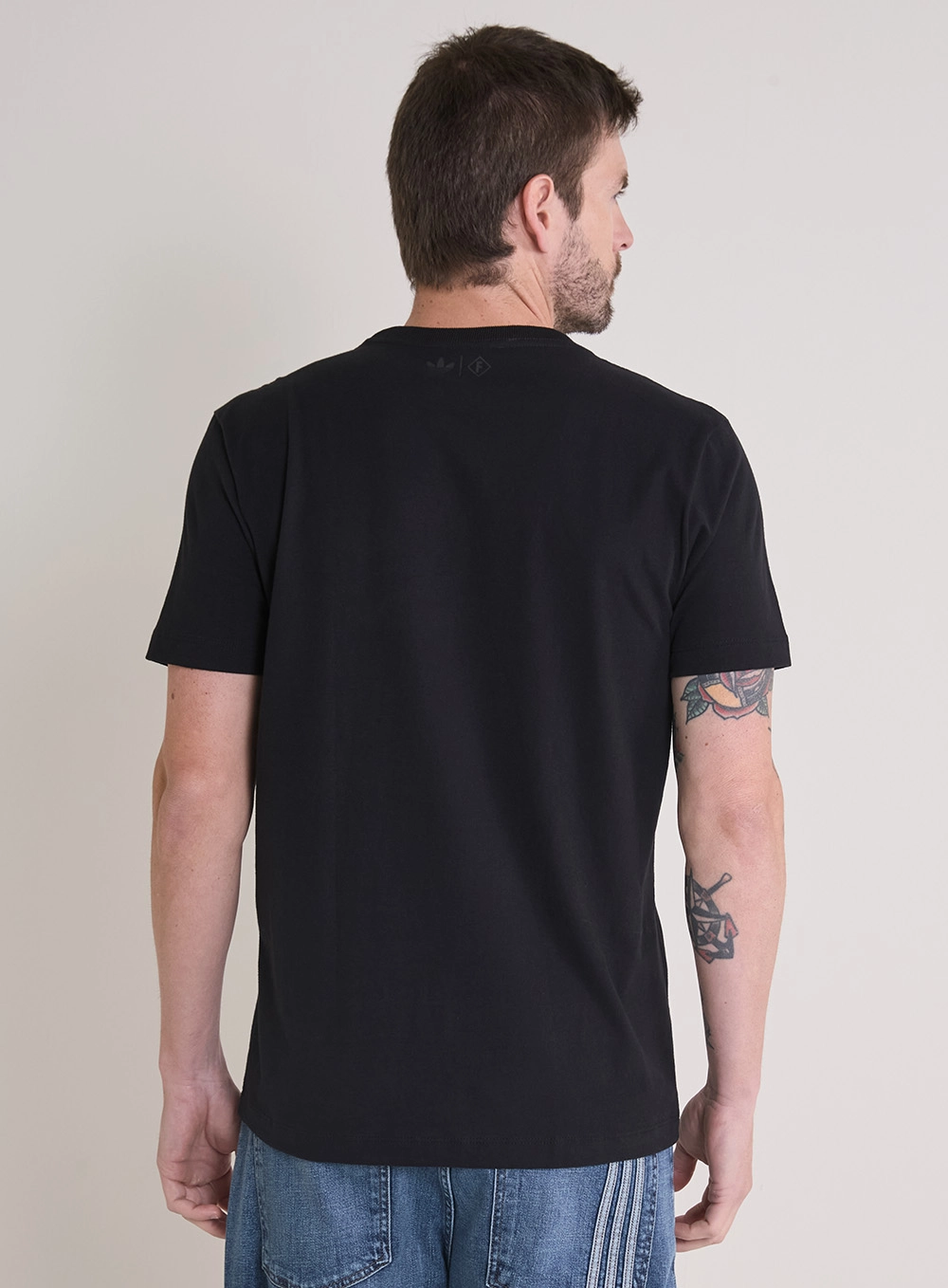 Camiseta Masculina New Slim - Forum | Adidas Preto 4
