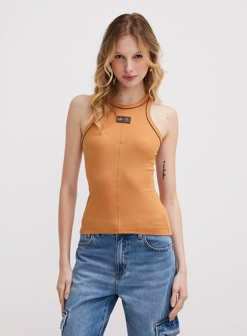 Regata Nadador Feminina Canelada -  Forum | Adidas Bege 1