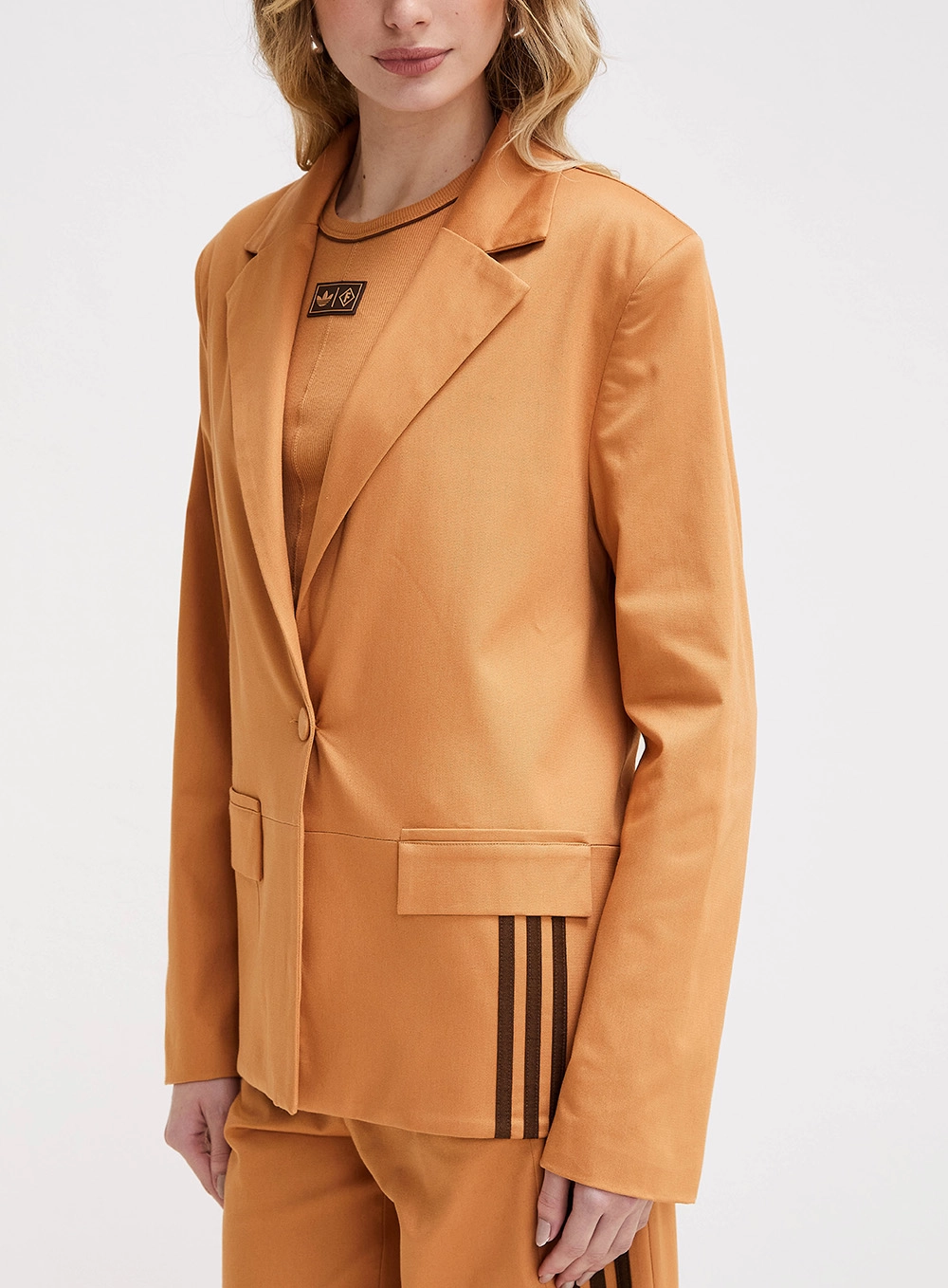 Blazer Alfaiataria Feminino Reto - Forum | Adidas Bege 2