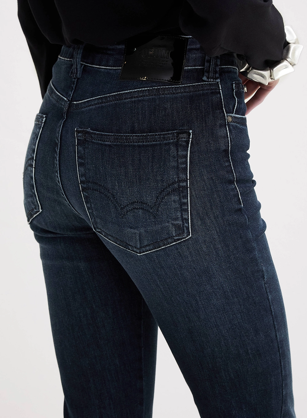 Calça Jeans Feminina Slim - Marisa Índigo 3