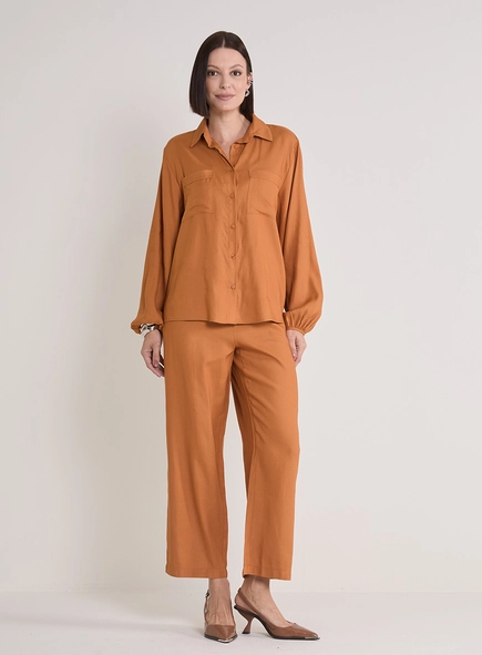 Camisa Ampla Feminina Alfaiataria