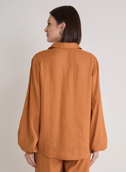 Camisa Ampla Feminina Alfaiataria