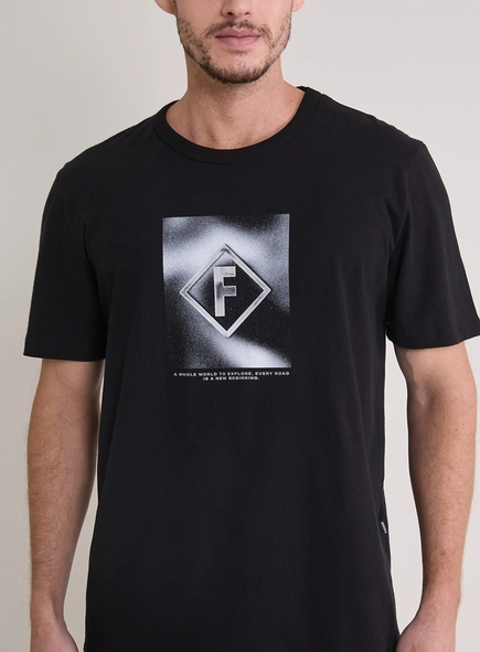 Camiseta Masculina New Box Com Estampa