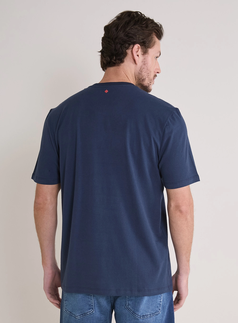 Camiseta Masculina New Box Azul 3