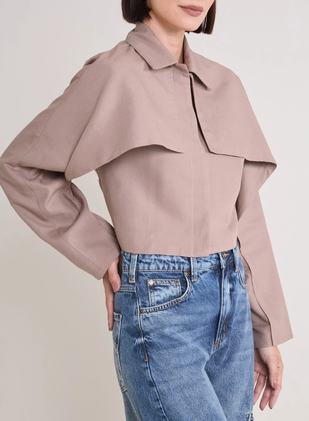 Casaco Feminino Alfaiataria Estruturado