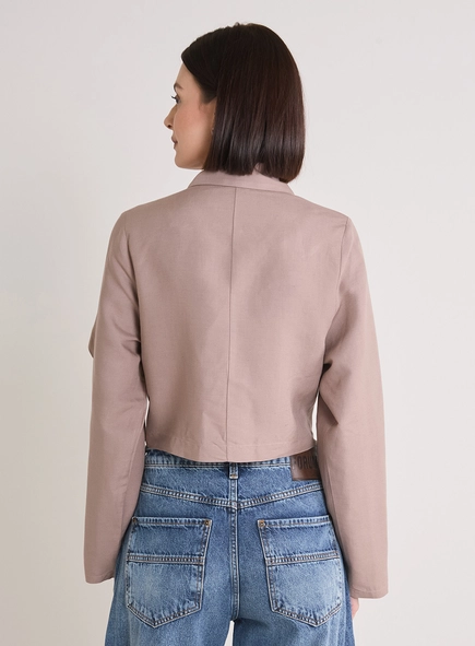 Casaco Feminino Alfaiataria Estruturado