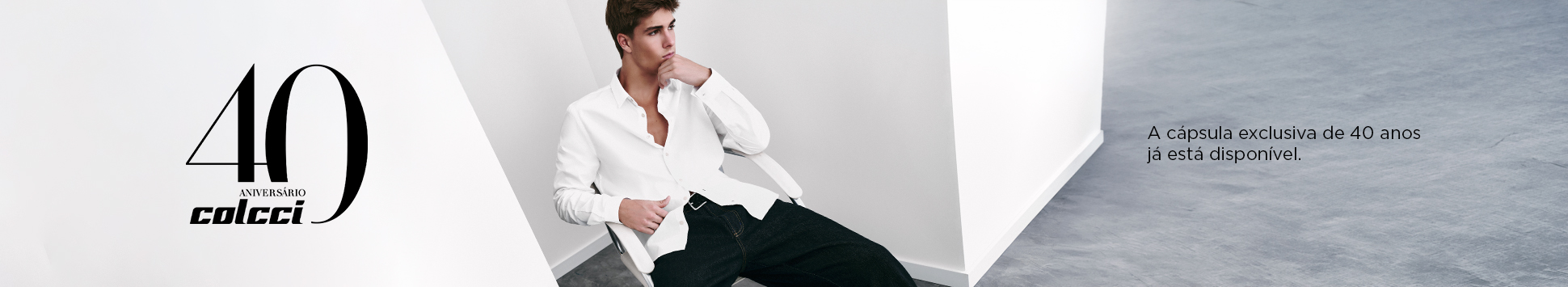 Colcci 40 Anos Masculino