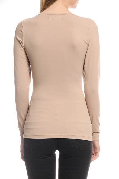 Camiseta Manga Longa Essential Flex Poliamida Branco