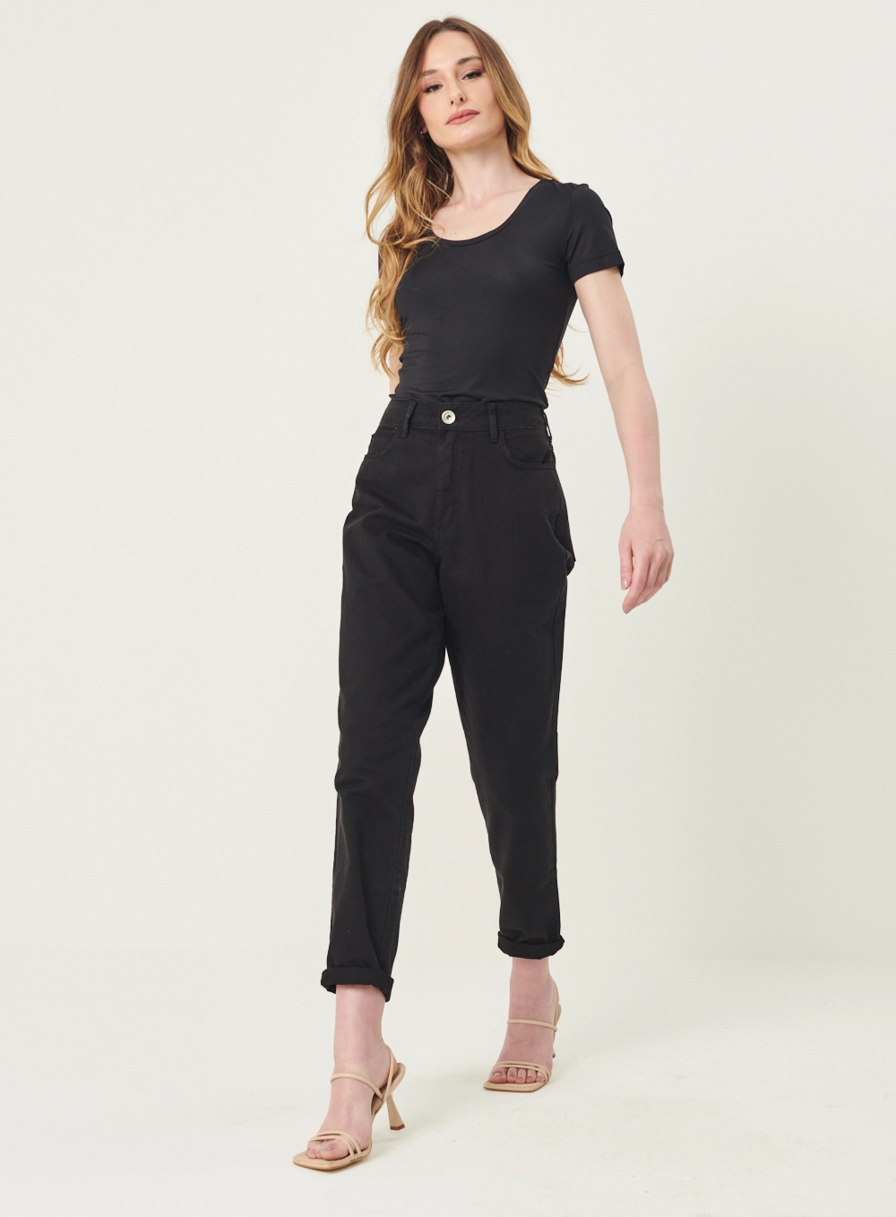Camiseta Feminina Essential Modal Preto