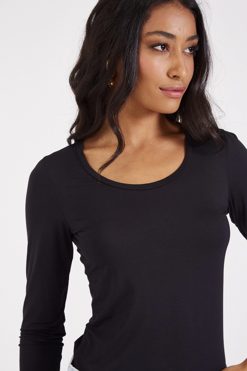 Camiseta Feminina Essential Modal Manga 3/4