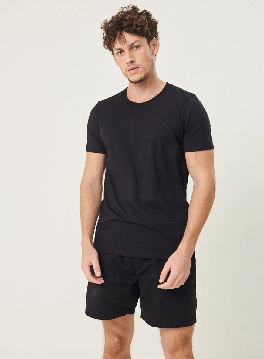 Camiseta Masculina Essential Flex Algodão