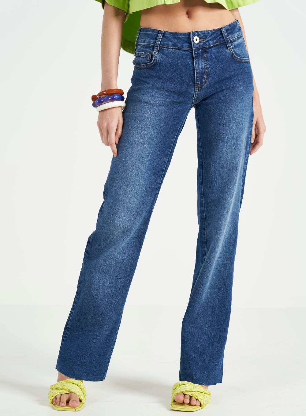Calça Jeans Bruna Low Regular Colcci