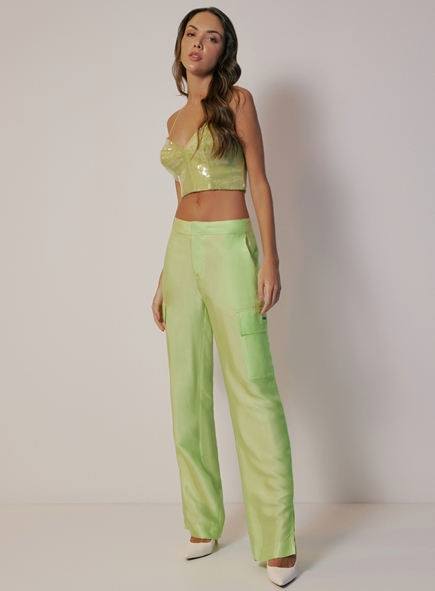 Calça Alfaiataria Pantalona