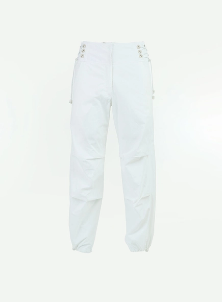 Calça Jogger Com Ilhós