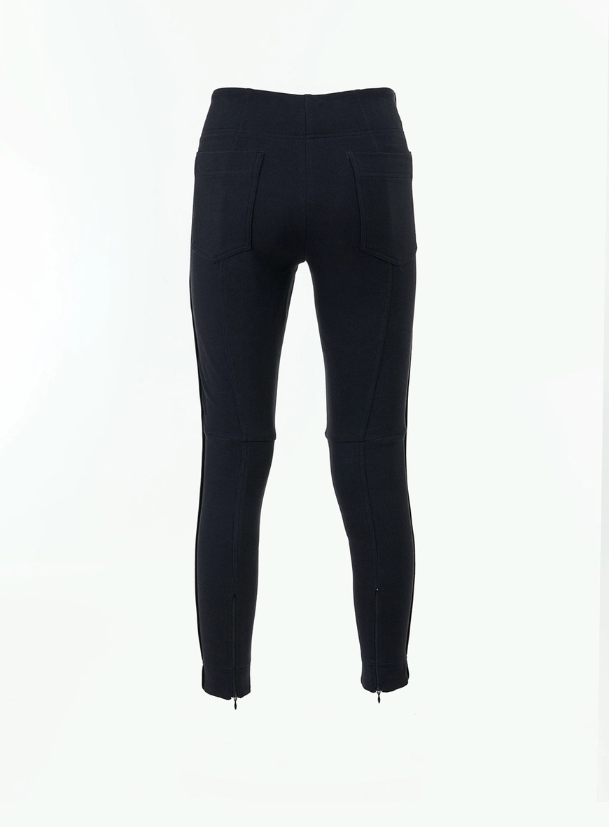 Calça Skinny Com Ilhós Preto 2