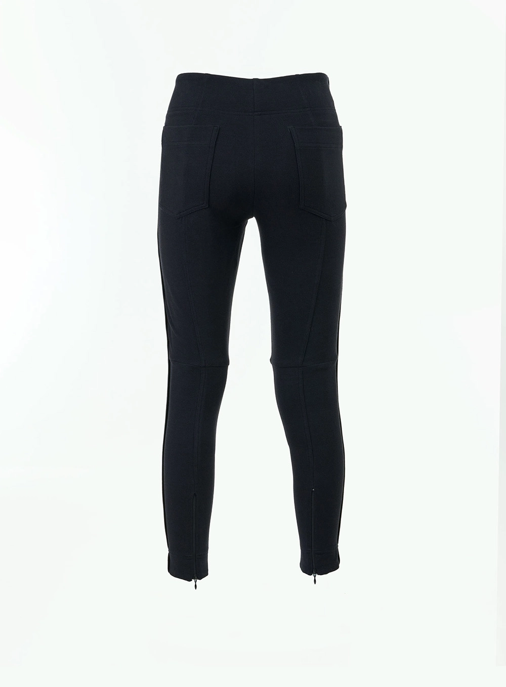 Calça Skinny Com Ilhós Preto 2