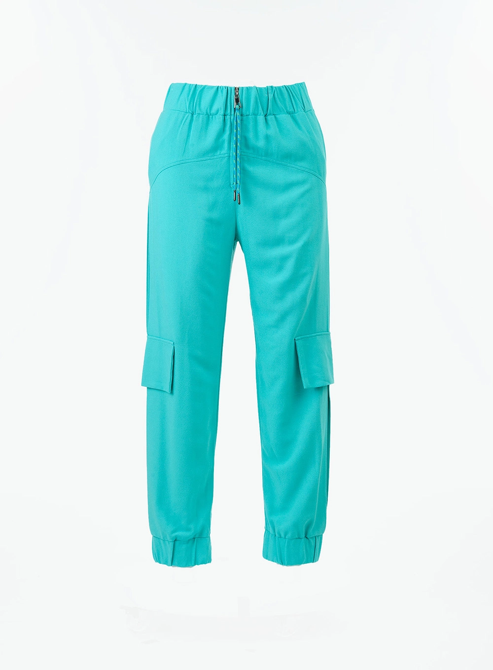 Calça Jogger Lapelas Verde  1