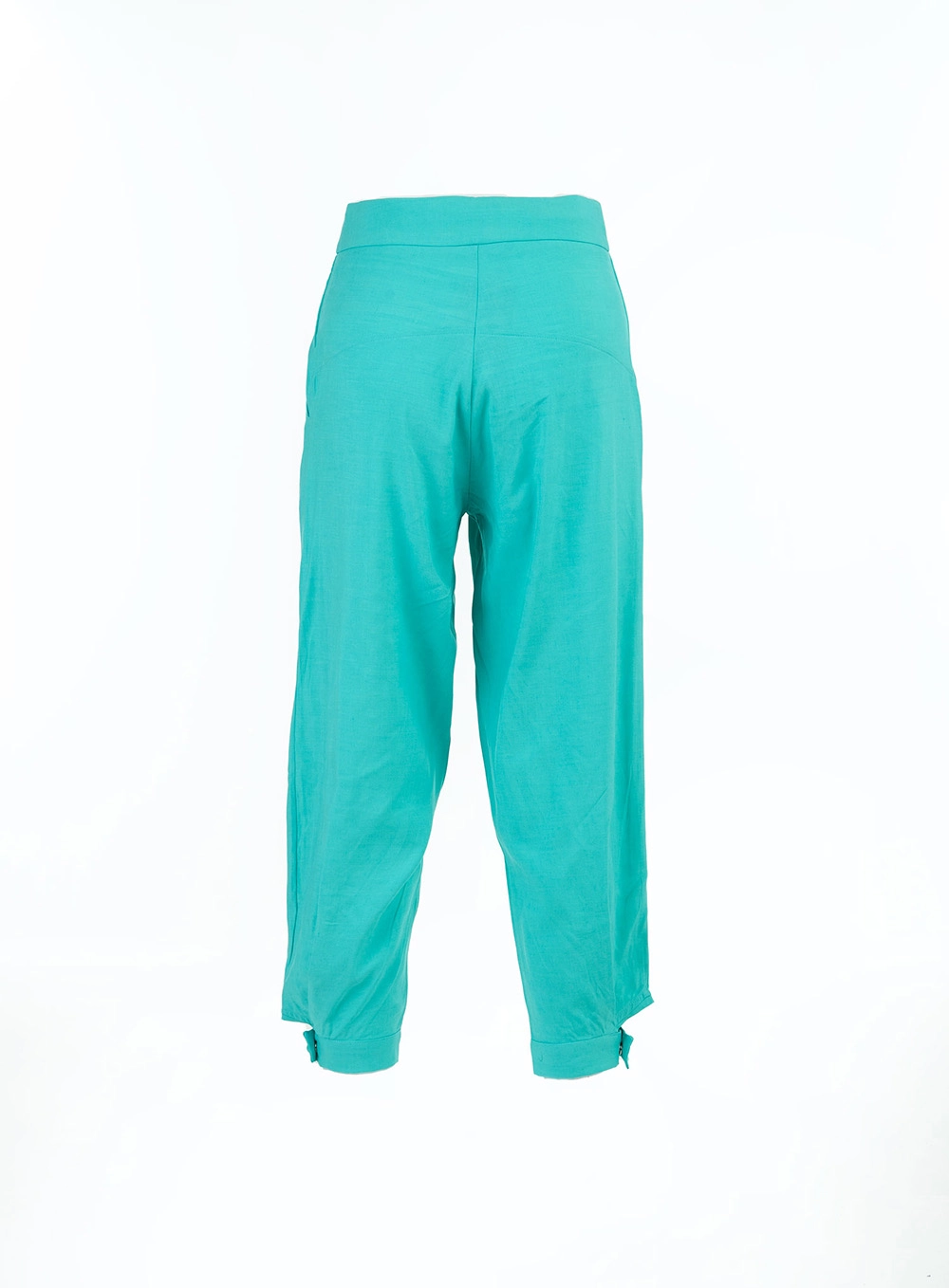 Calça Cropped Alfaiataria Verde 2